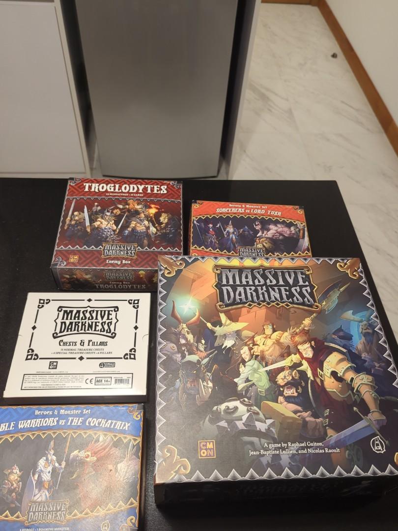 Massive Darkness Board Game, Hobbies &amp; Toys, Toys &amp; Games on Carousell