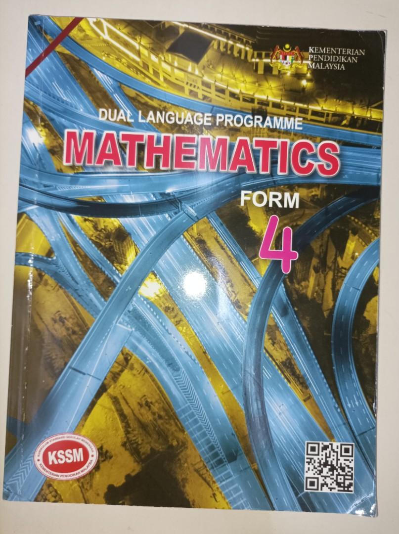 Mathematics Textbook DLP KSSM Form 4, Hobbies & Toys, Books & Magazines ... image.