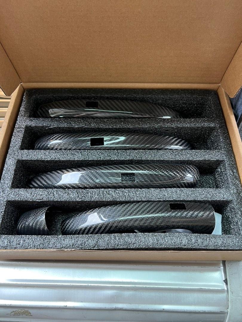 Mercedes Carbon Fibre Door Handle Covers, Car Accessories, Accessories