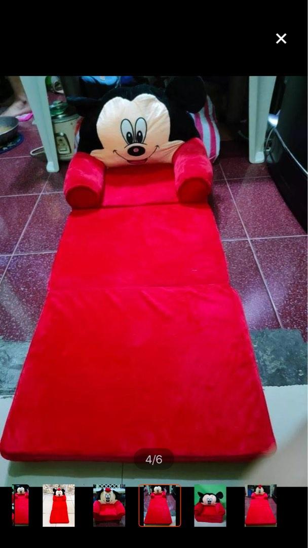 Mickey mouse fold out sofa clearance