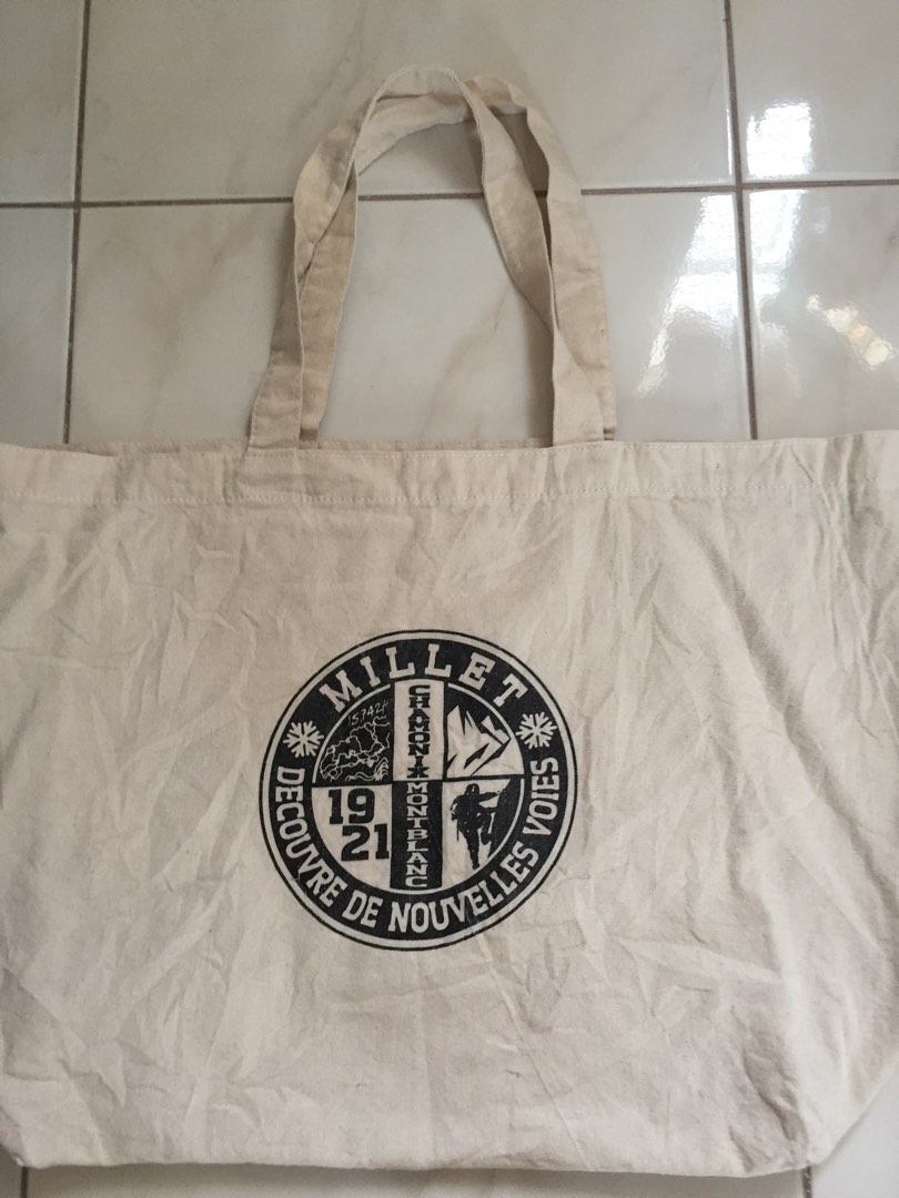 millet tote bag, Women's Fashion, Bags & Wallets, Tote Bags on Carousell