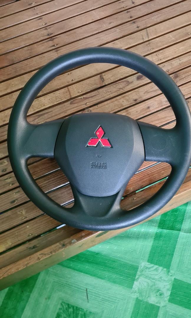 Mirage hatchback cheap steering wheel size