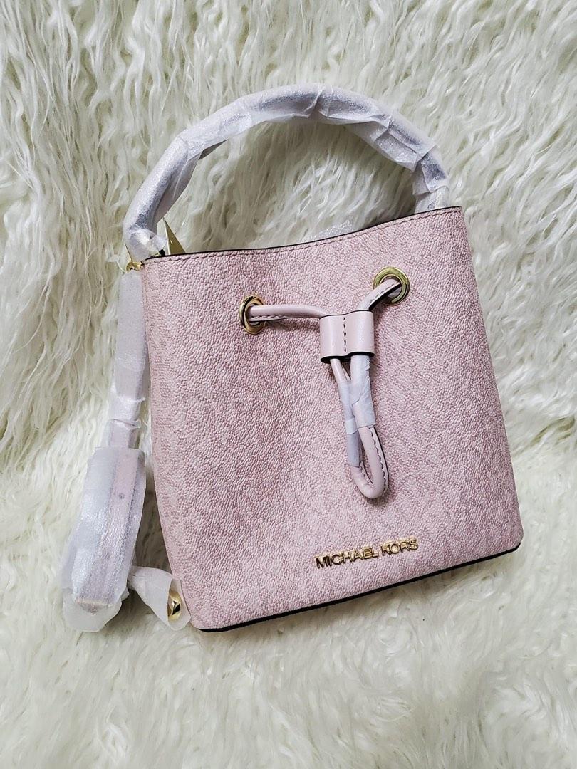 Michael Kors Suri Small Logo Crossbody Bag - Pink Bucket Bags, Handbags -  MIC189162