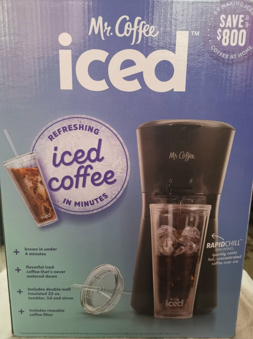 Mr. Coffee Iced Coffee Maker, TV & Home Appliances, Kitchen Appliances