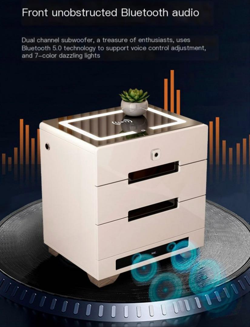 "MULTIPLE VARIATIONS Bedside table intelligent multifunctional