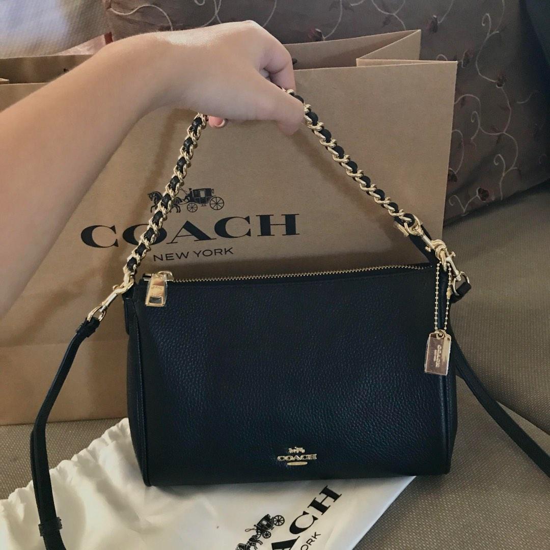 Coach carrie crossbody review outlet