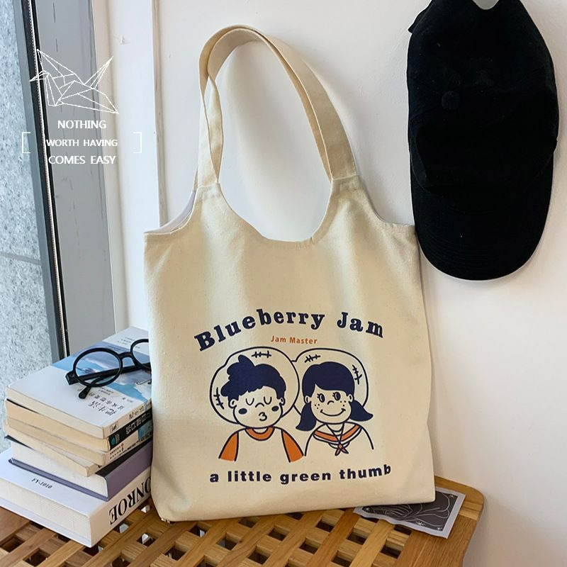 New Student Canvas Tote Bag without zip