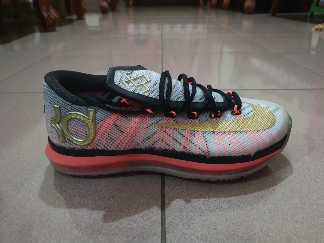 Kevin durant 6 elite elite gold top