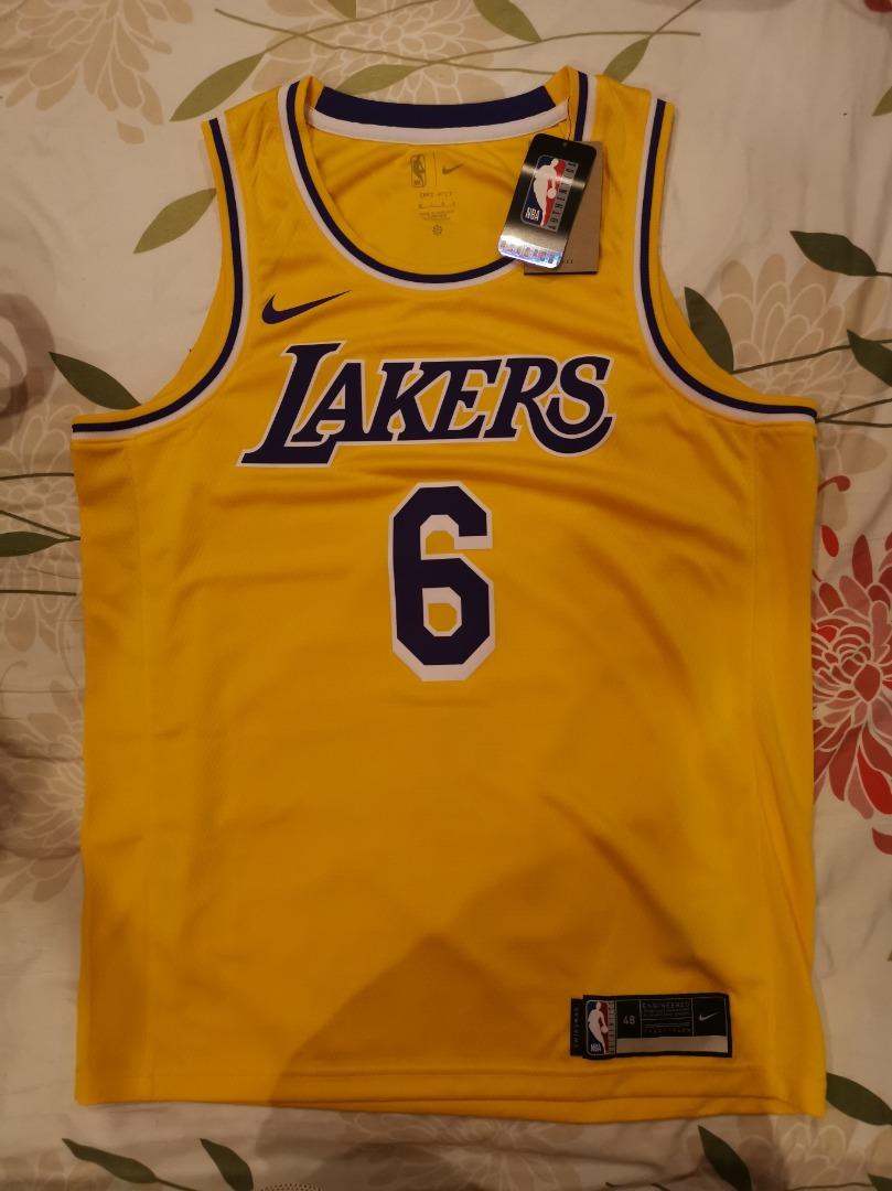 Nike LeBron James Lakers Jersey-Mamba Edition, Men's Fashion, Activewear on  Carousell