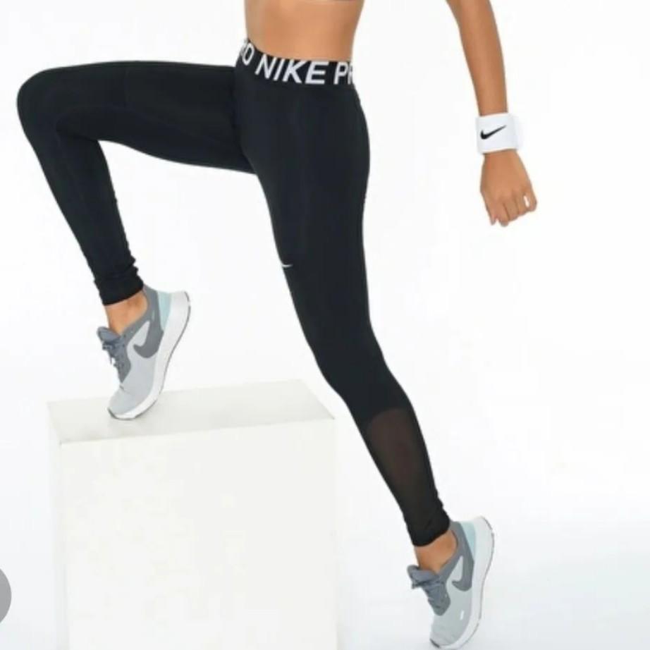 Nike Pro Compression Tights, Women's Fashion, Activewear on Carousell