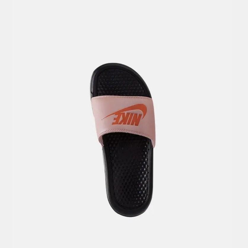 Coral discount nike slides