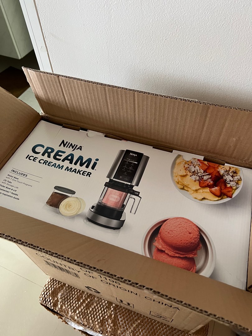 Ninja Creami ice cream maker, TV & Home Appliances, Kitchen Appliances