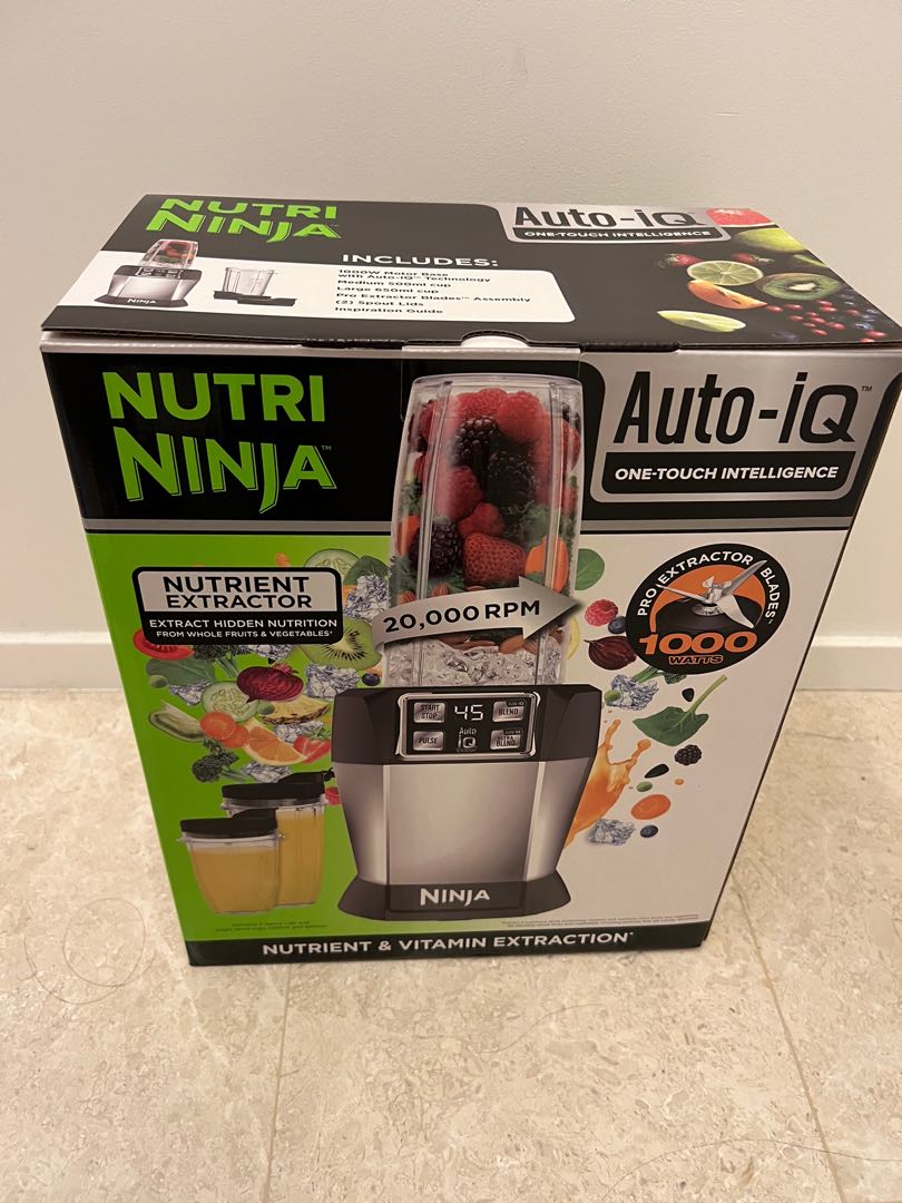 Nutri Ninja Pro Blender BL480, TV & Home Appliances, Kitchen Appliances