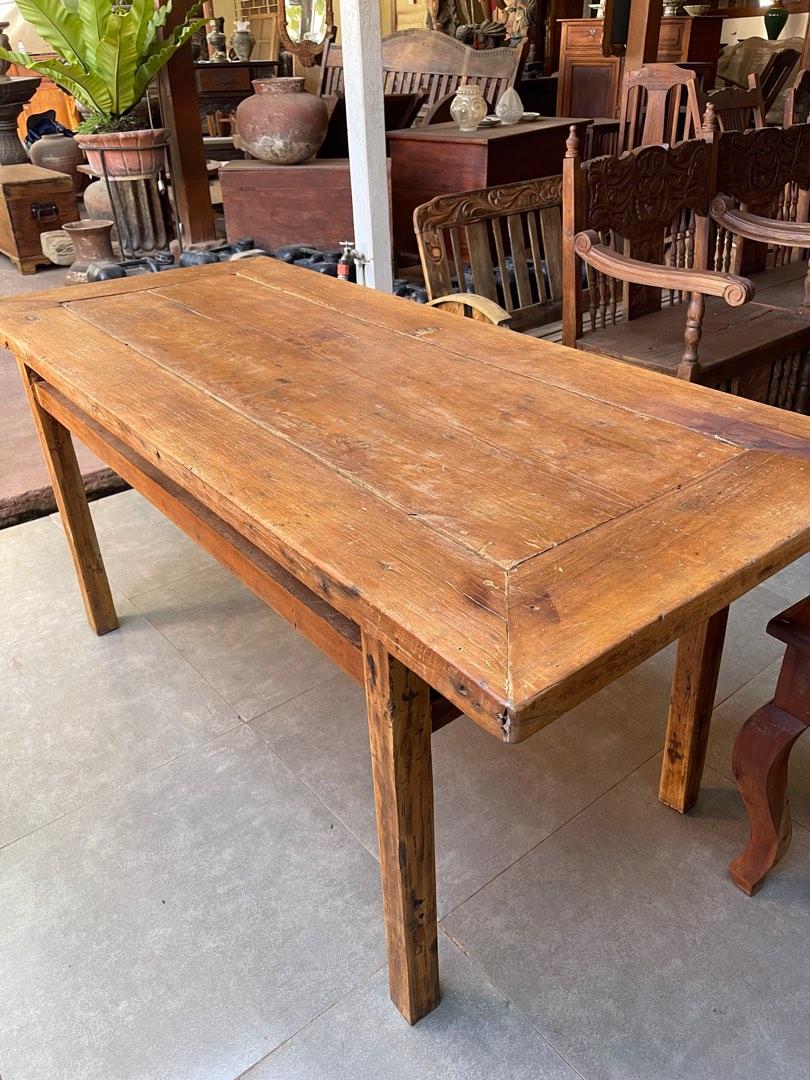 Old Molave Dining Table, Furniture & Home Living, Furniture, Tables & Sets on Carousell