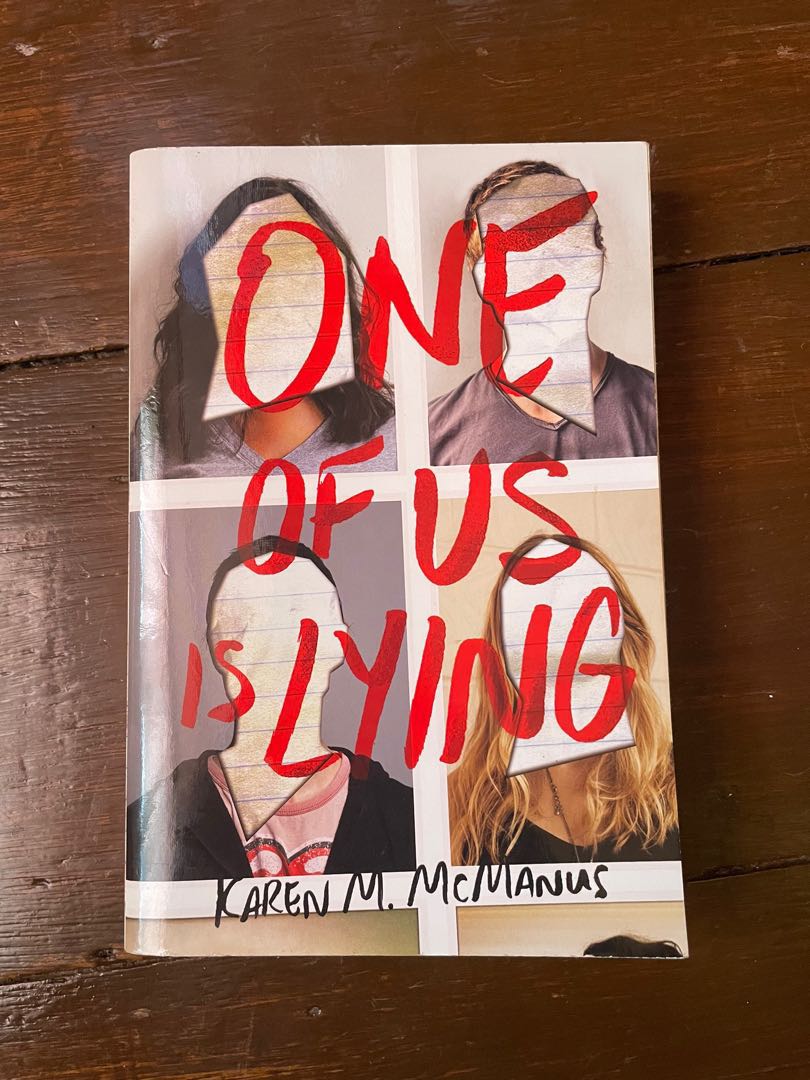 One Of Us Is Lying By Karen M Mcmanus Hobbies And Toys Books And Magazines Fiction And Non Fiction