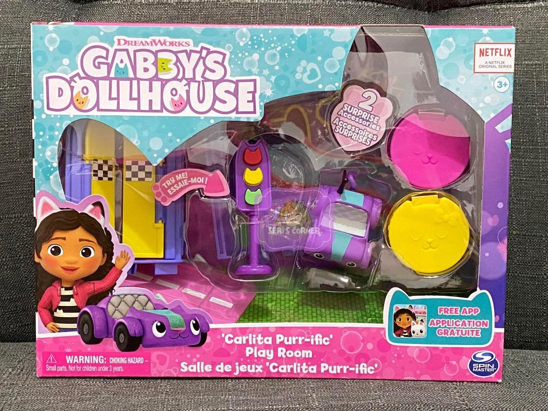 Gabby's Dollhouse Carlita Purr-ific Play Room NEW 2022 Surprise