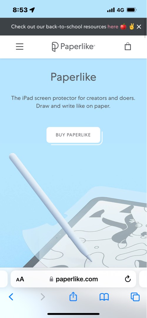 Paperlike Screen Protector (iPad Pro 11" & iPad Air 10.9"), Computers