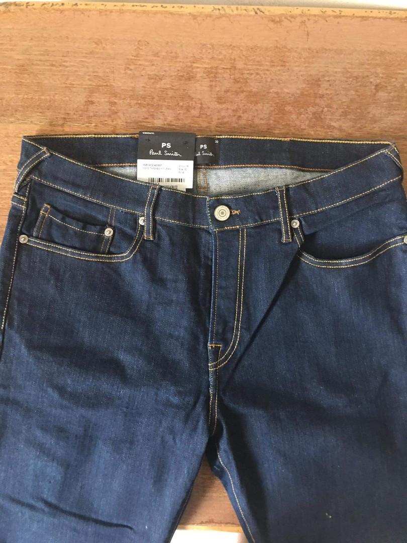 Paul Smith Mens Tapered Fit Jeans, Men's Fashion, Bottoms, Jeans on