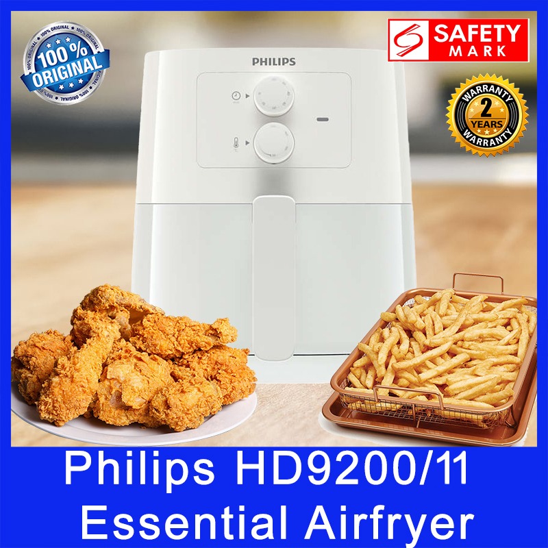 Philips HD9200 Essential Airfryer. Also known as HD9200/11. Fry with up
