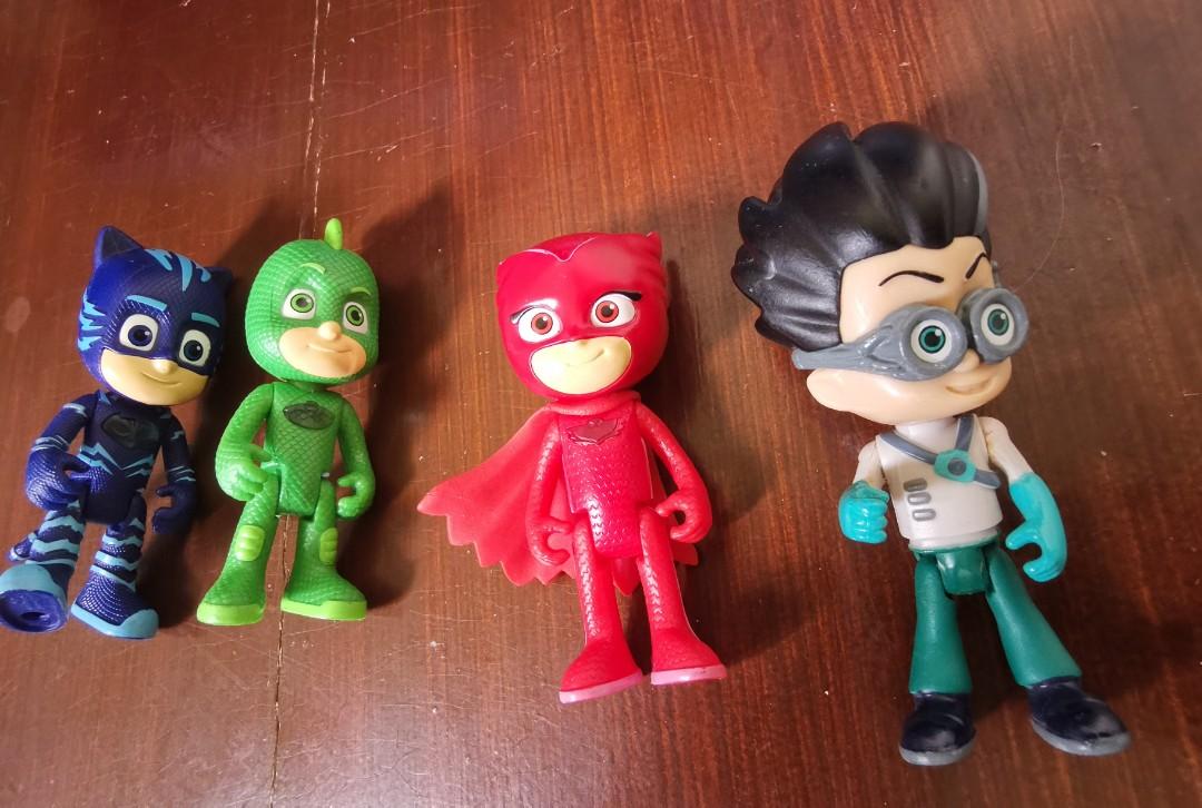 PJ Masks Characters Catboy, Owlette, Gekko, and Romeo, Hobbies & Toys
