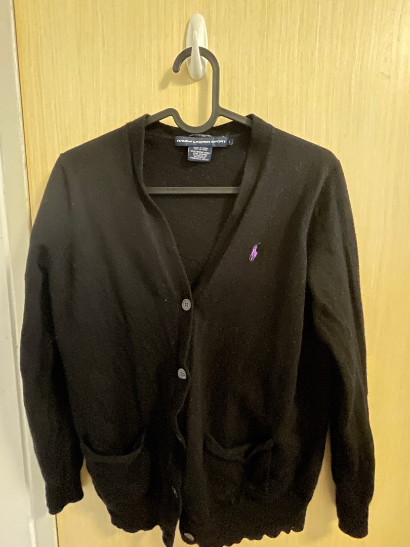 Ralph lauren clearance black cardigan