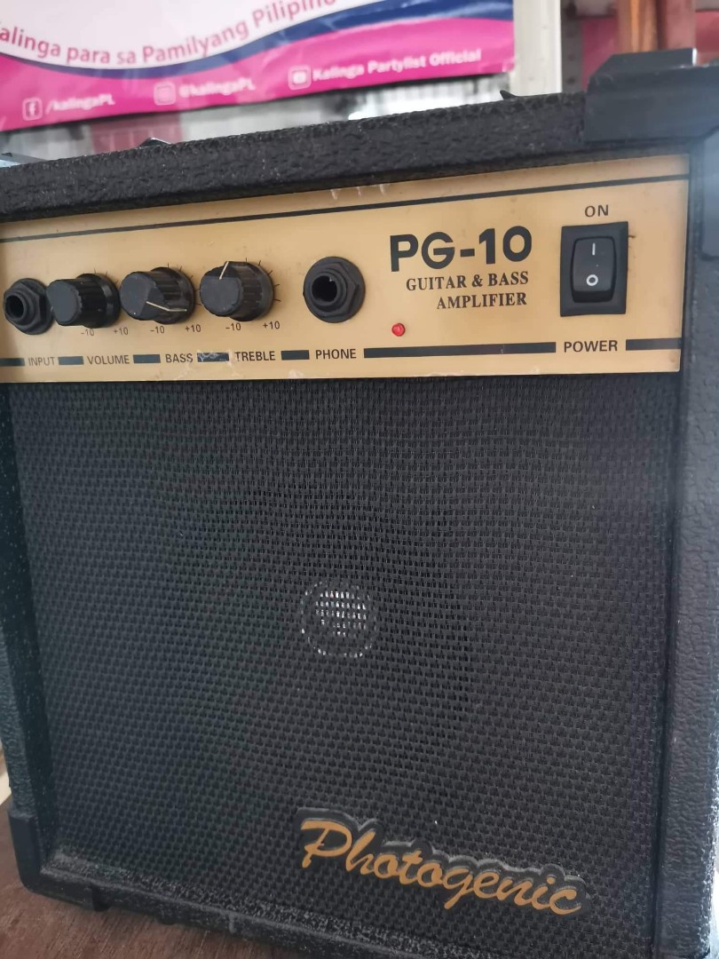 Portable bass amplifier for bass guitar, Audio, Soundbars, Speakers