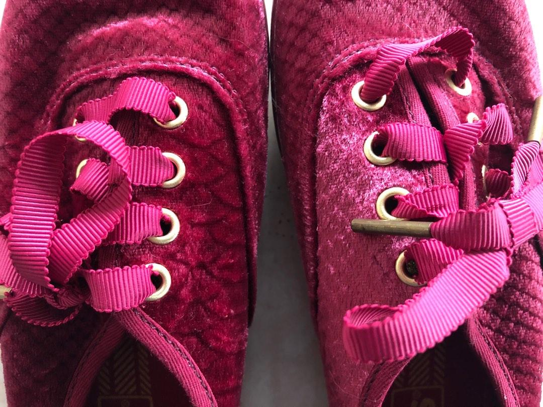 Keds best sale velvet sneakers