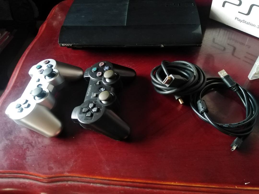 PS3 super slim jailbroken w/ games, Video Gaming, Video Game Consoles