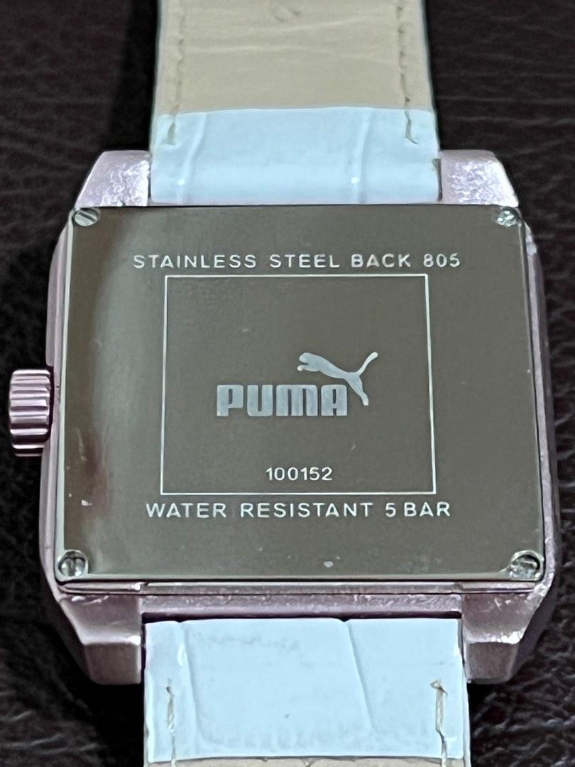 Puma stainless steel 2025 back watch