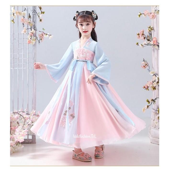 Cheongsam dress kids top