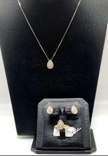 RING, EARRINGS, AND NECKLACE SET