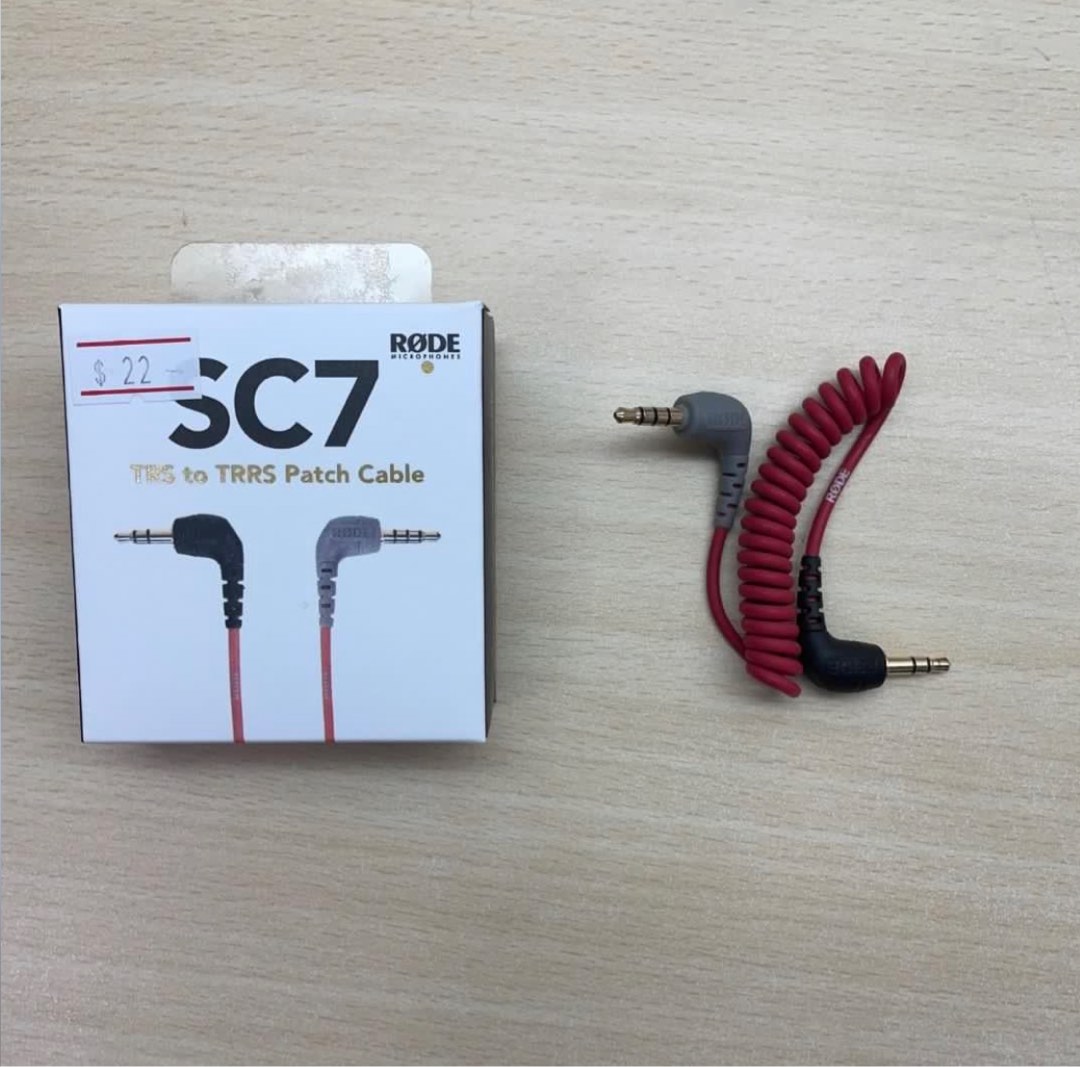 Rode SC7 Cable, Audio, Microphones on Carousell