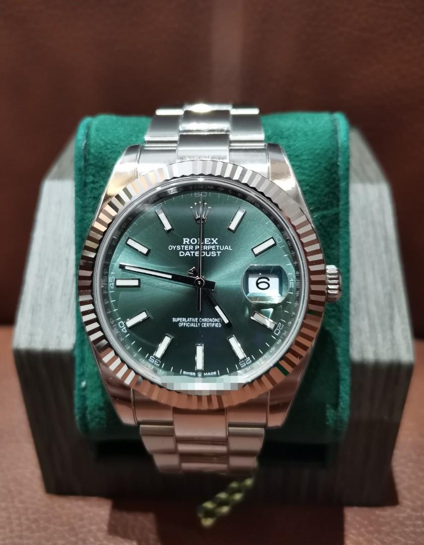 rolex 126334 green