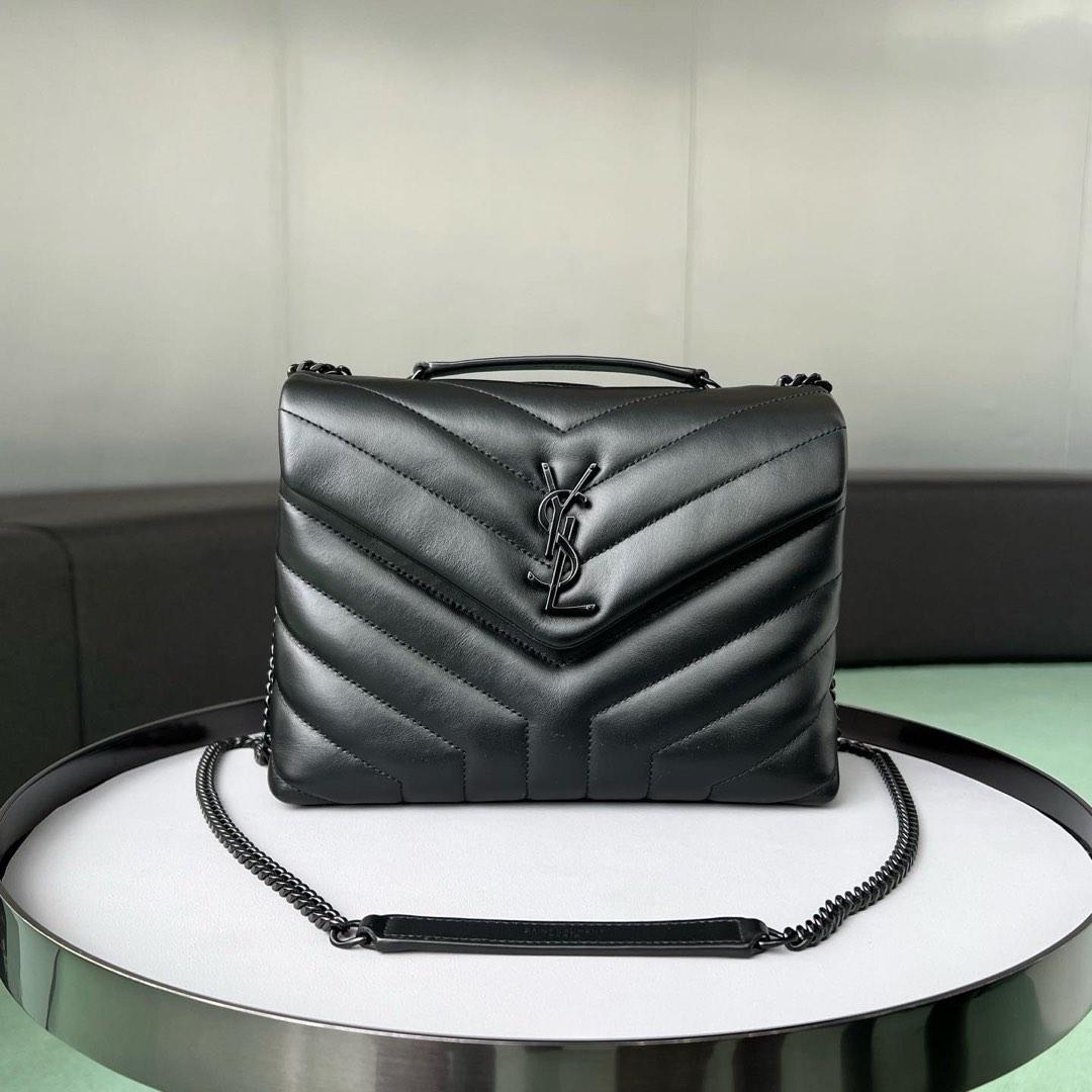 YSL TOY LOULOU BLACK HARDWARE, Luxury, Bags & Wallets on Carousell