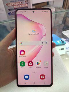 SAMSUNG GALAXY NOTE 10 LITE 8+128GB RED USED UNIT  RM250 X 4 MONTH PAY LATER