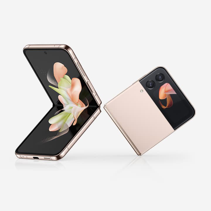 [Samsung] Z Flip 4 - Pink Gold 128GB, Mobile Phones & Gadgets, Mobile ...