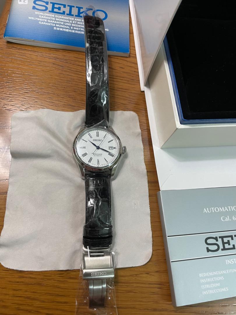 Seiko Presage Enamel Dial Mechanical SARX049, Men's Fashion, Watches &  Accessories, Watches on Carousell
