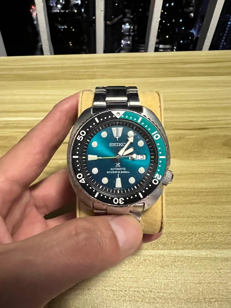 SEIKO PROSPEX EMERALD GREEN TURTLE DIVER Singapore Edition 3000pcs ), Men's Fashion, Watches & Accessories, Watches on Carousell