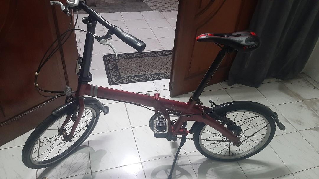 Sepeda lipat ecosmo X1 dahon lisence tehnology Komunitas di Carousell