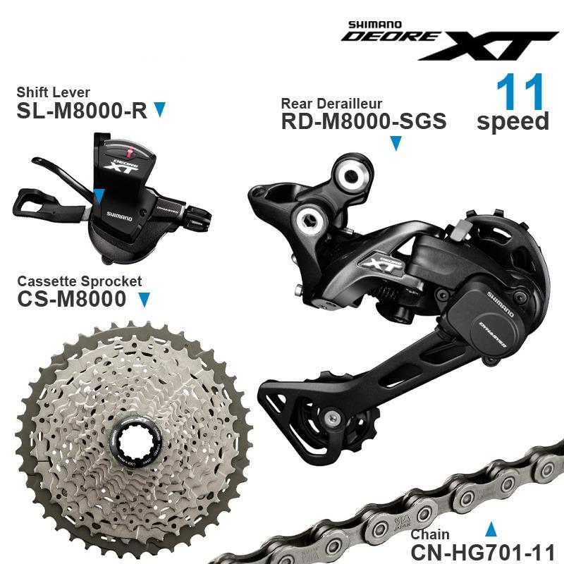 Shimano Deore XT M8000 Sports Equipment Bicycles Parts Parts