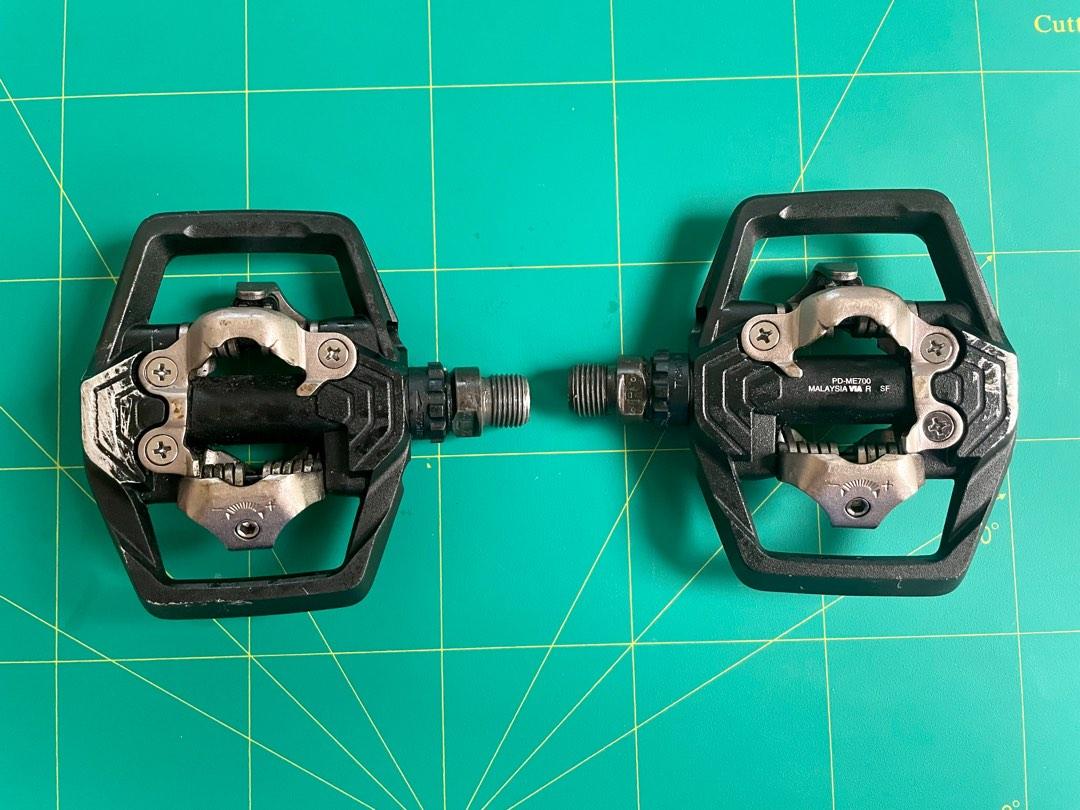 Shimano PD-ME700 SPD trail pedals, Sports Equipment, Bicycles & Parts ...