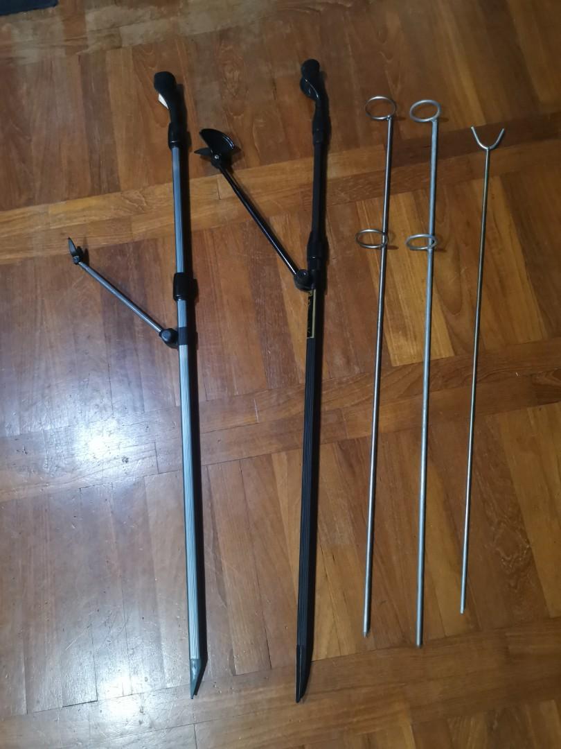 Shore Fishing Rod Stand, Sports Equipment, Fishing on Carousell