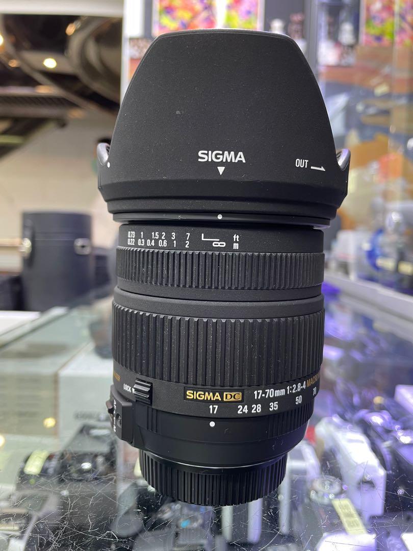 SIGMA 17-70mm F2.8-4 MACRO HSM for NIKON F 大光圈超新淨17-70 mm