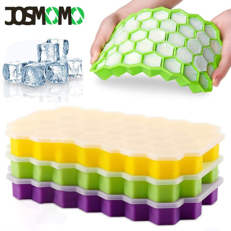 Silicone Ice Trays Mold with Silicone Lids, Furniture & Home