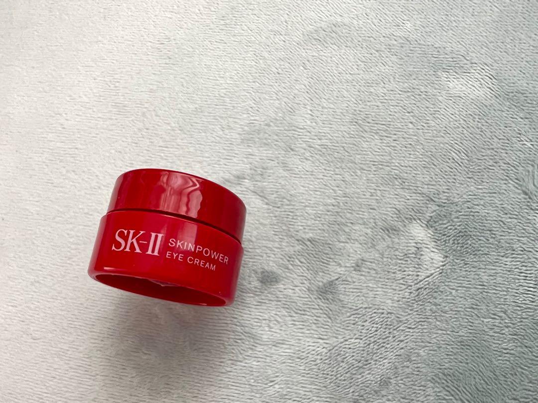 SkII EYE CREAM SKIN POWDER, 美容＆化妝品, 健康及美容 眼部護理 Carousell