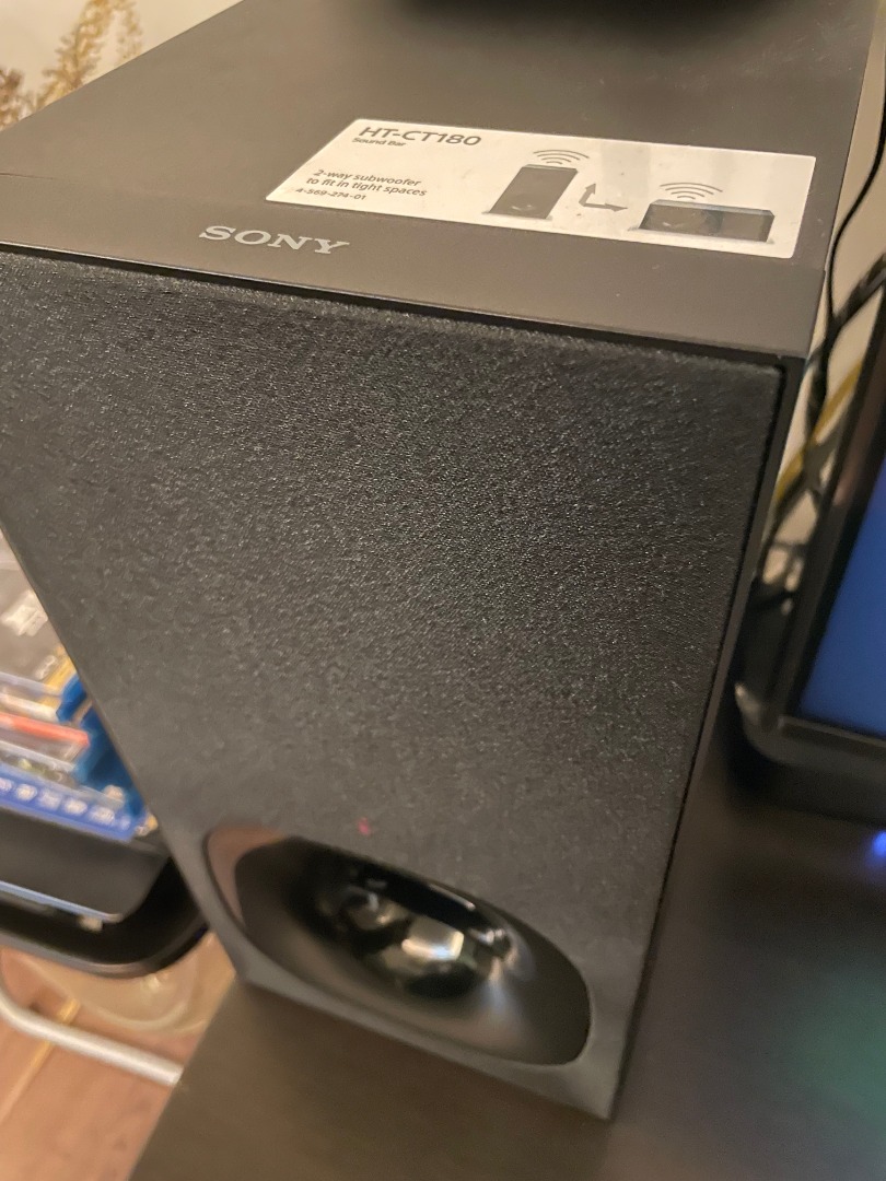 Sony HTCT180 Sound Bar with Wireless Subwoofer (100 W, Clear Audio