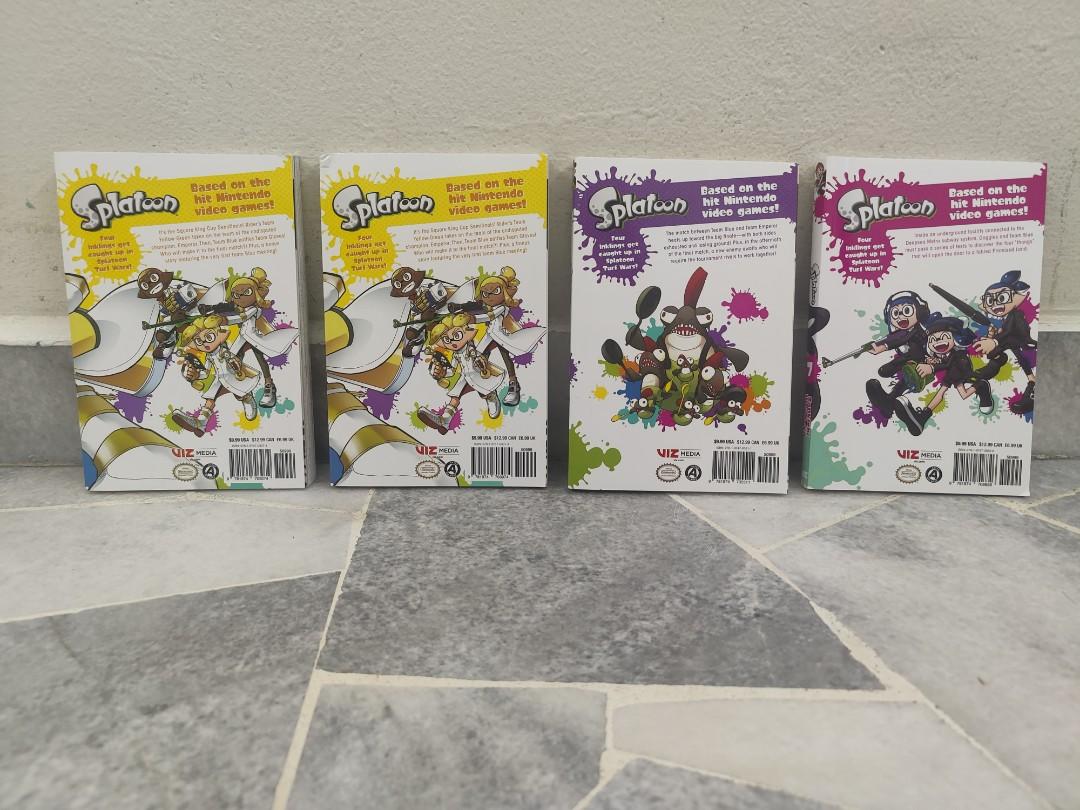 Splatoon Manga Vol 5,6,7, Hobbies & Toys, Books & Magazines, Comics
