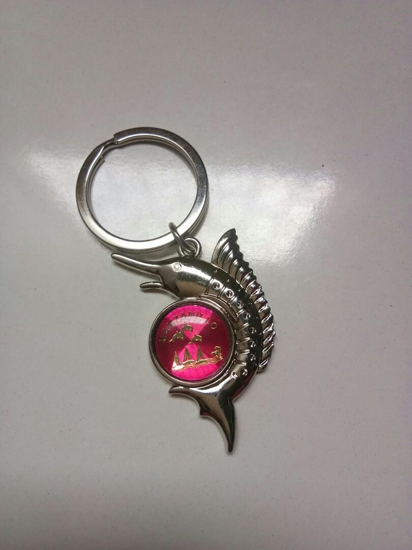 Stainless Blue Marlin Key Chain, Women's Fashion, Watches & Accessories