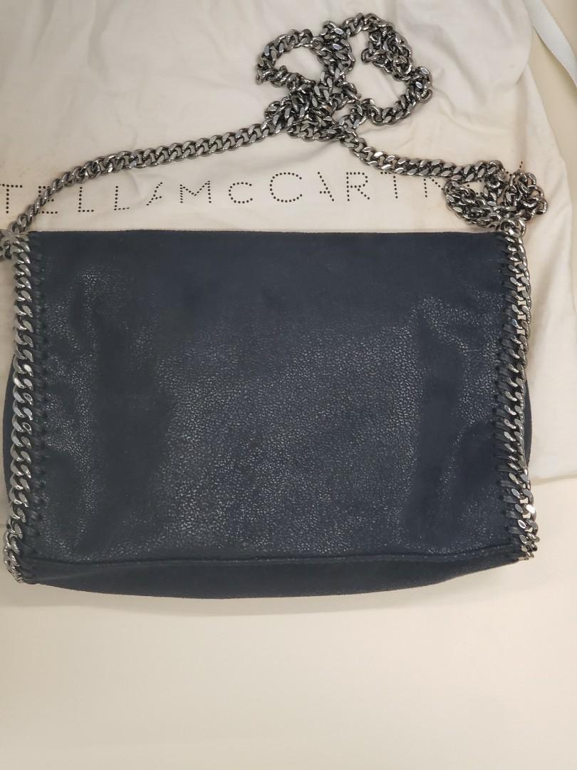 Stella Mccartney falabella vegan leather mini crossbody bag, 名牌, 手袋及銀包