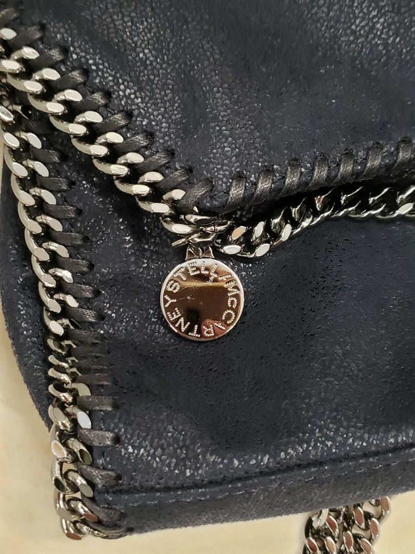 Stella Mccartney falabella vegan leather mini crossbody bag, 名牌, 手袋及銀包